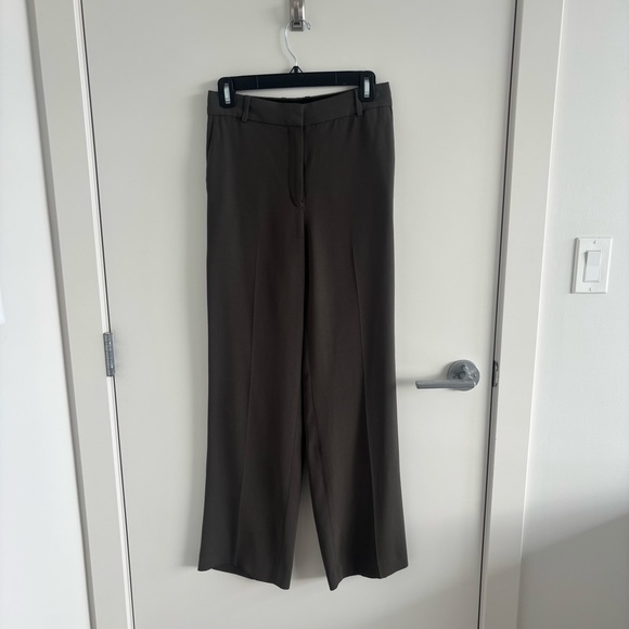 Aritzia Babaton Limitless Pant Dark Olive 2 - Picture 6 of 14